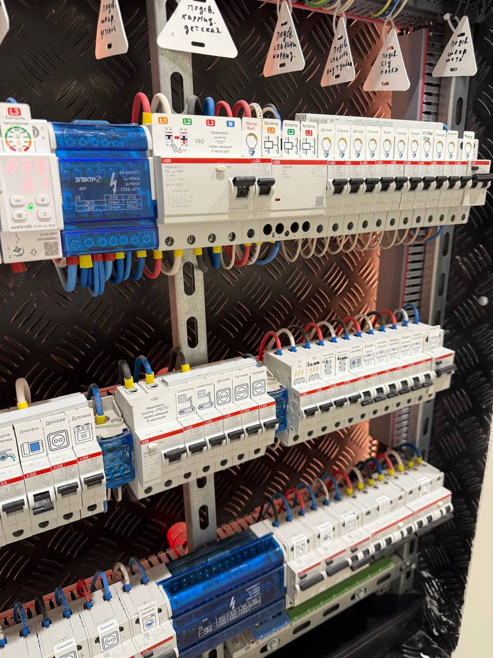 Електрощиток ABB з автоматами та ПЗВ